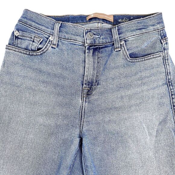 7 for all Mankind Womens Lux Vintage Edie Distressed Jeans Size 25 - Picture 8 of 12